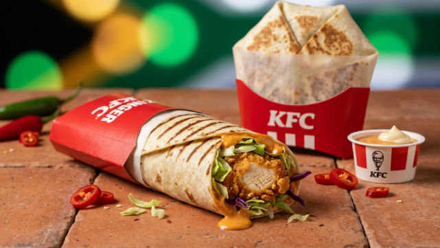 KFC South Africa wraps twisters 2026