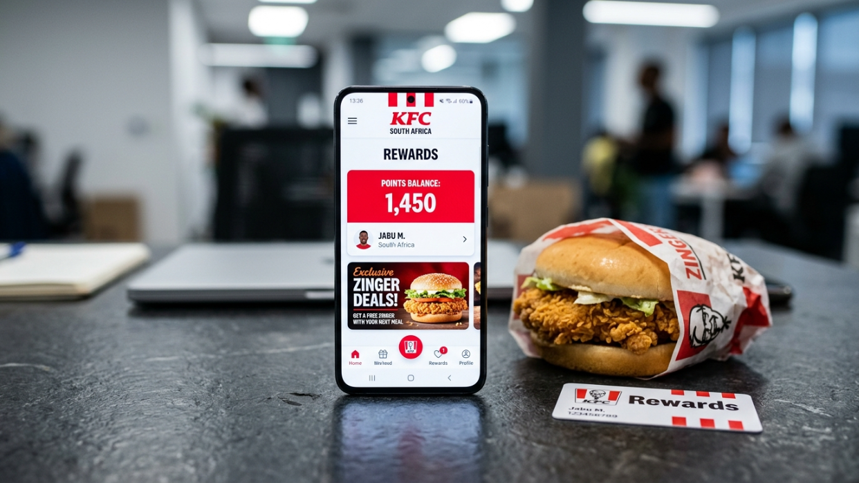 KFC South Africa Mobile App Features and Rewards 2026
