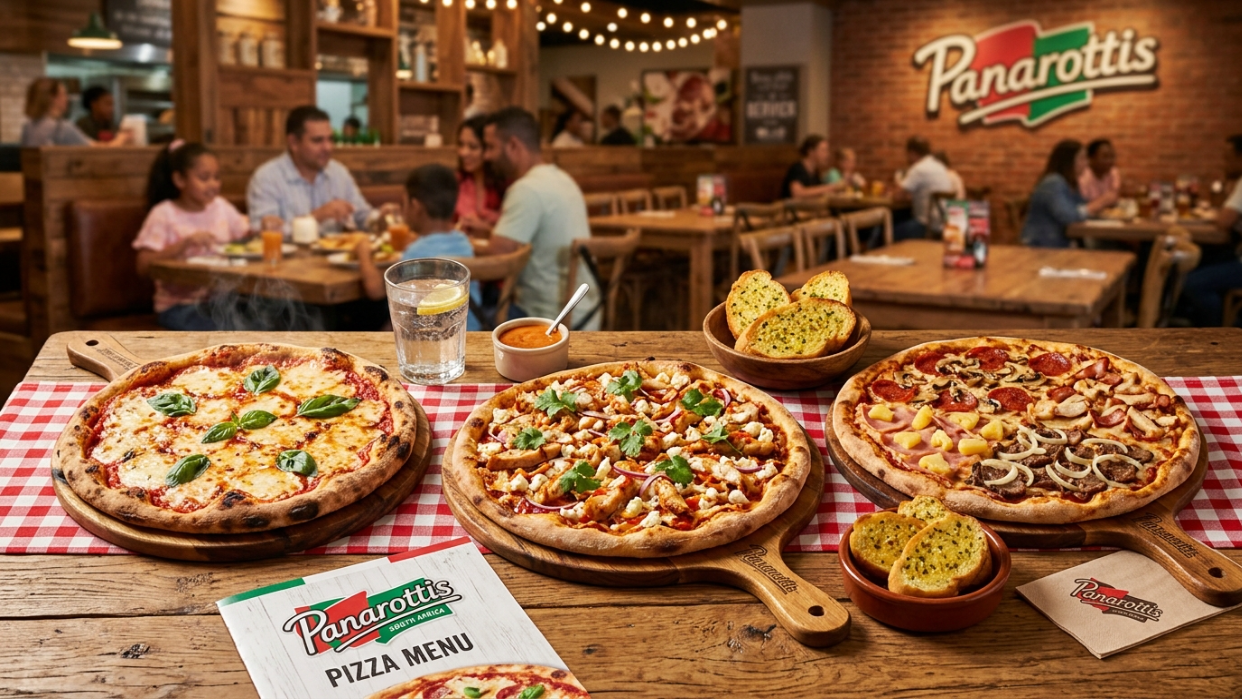 PANAROTTIS PIZZA MENU