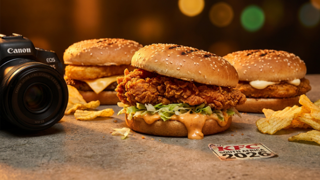 KFC South Africa burgers 2026