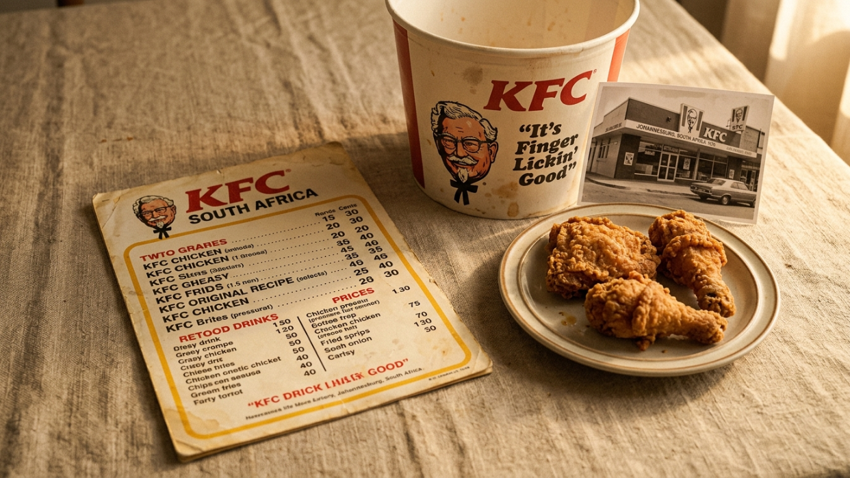 History of KFC South Africa Since 1971