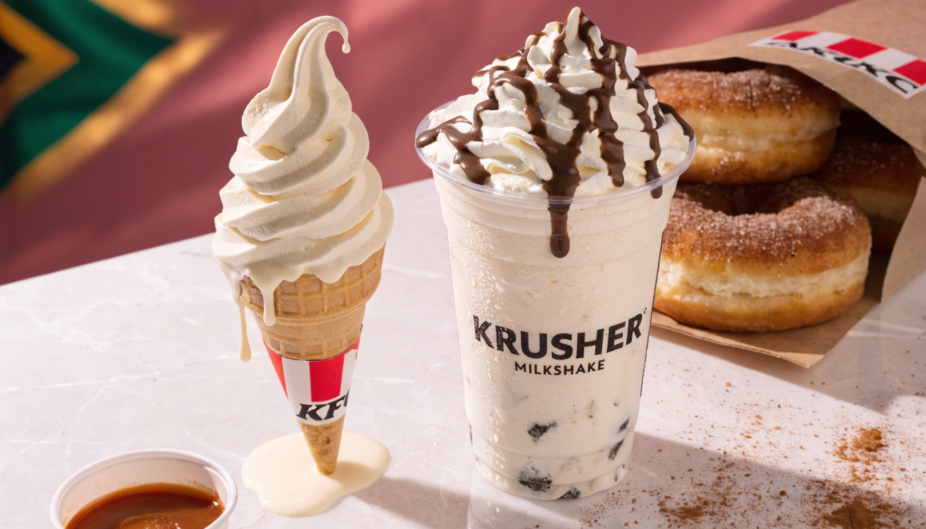 KFC South Africa desserts and treats 2026