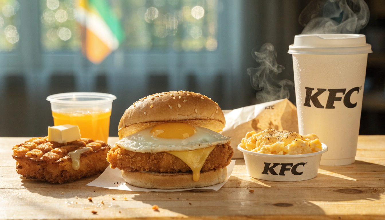 KFC South Africa breakfast menu 2026