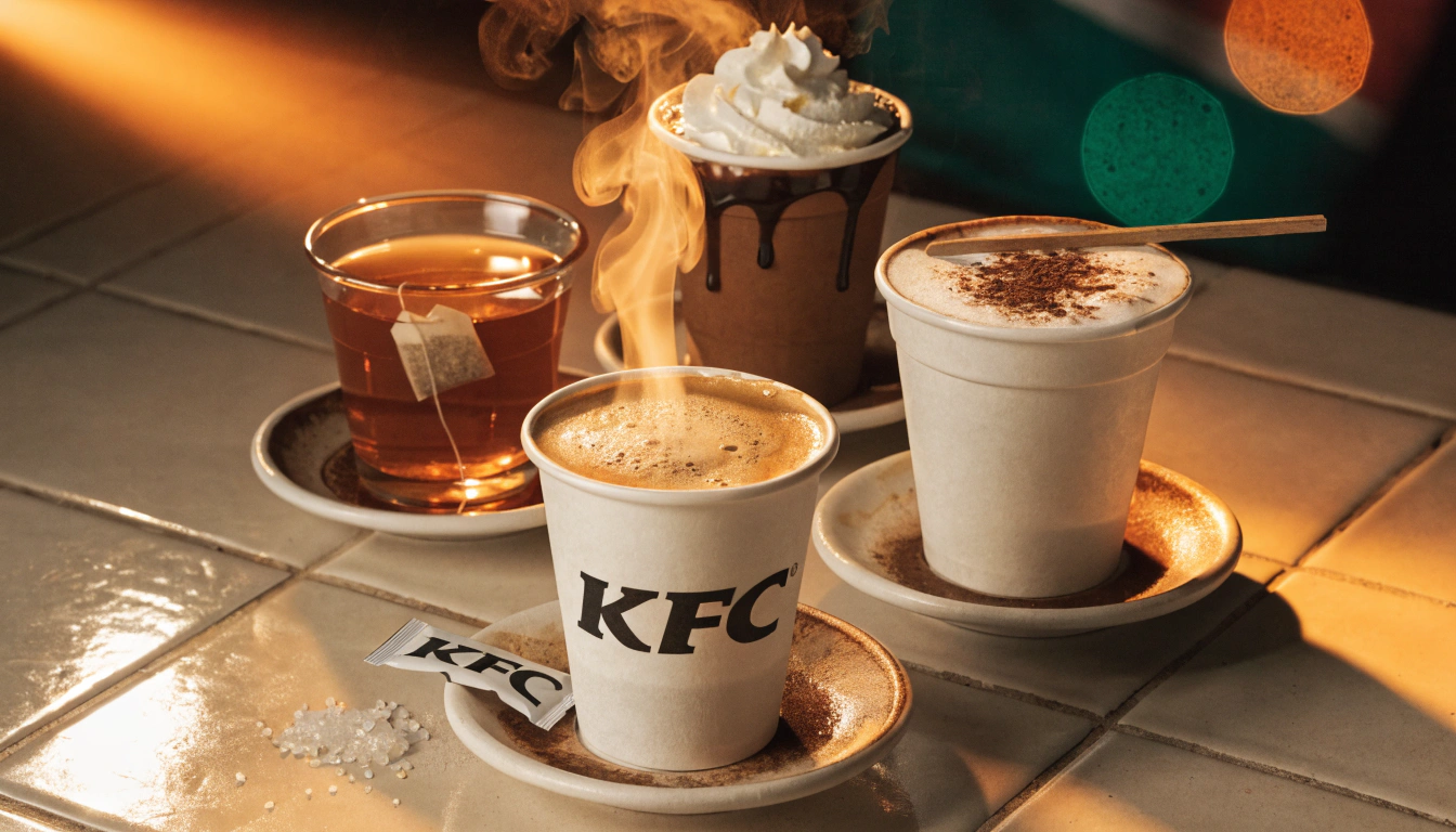 KFC South Africa hot drinks 2026